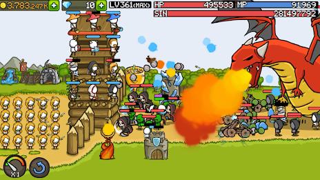 Grow Castle - Tower Defense ภาพหน้าจอ 2