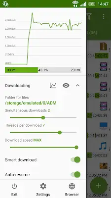 Advanced Download Manager स्क्रीनशॉट 1