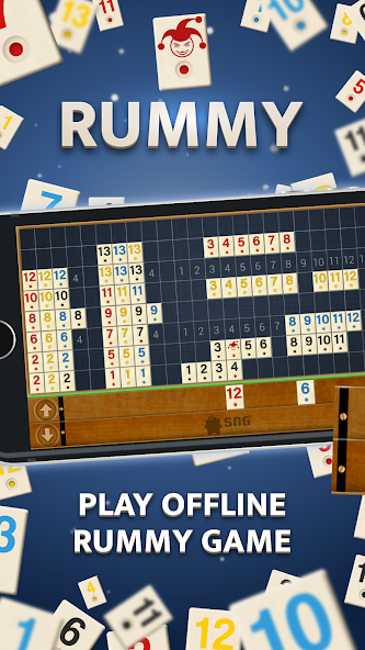 Rummy - Offline Board Game Mod Ảnh chụp màn hình 0