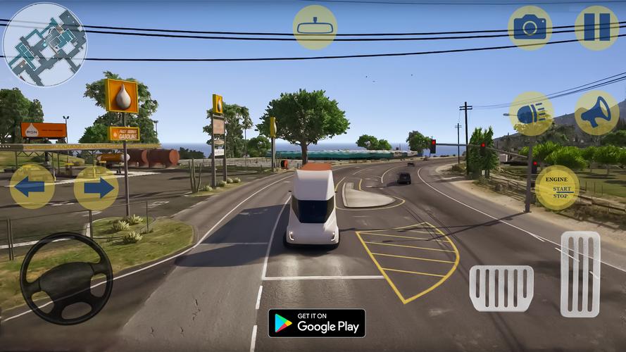 US Cargo Truck Games 3D スクリーンショット 0