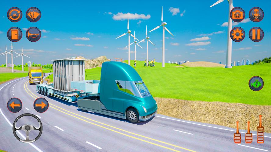 US Cargo Truck Games 3D スクリーンショット 1