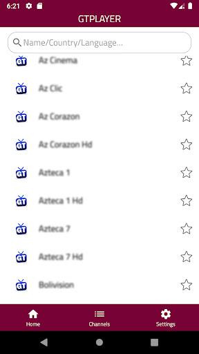 GT IPTV PLAYER Captura de pantalla 0