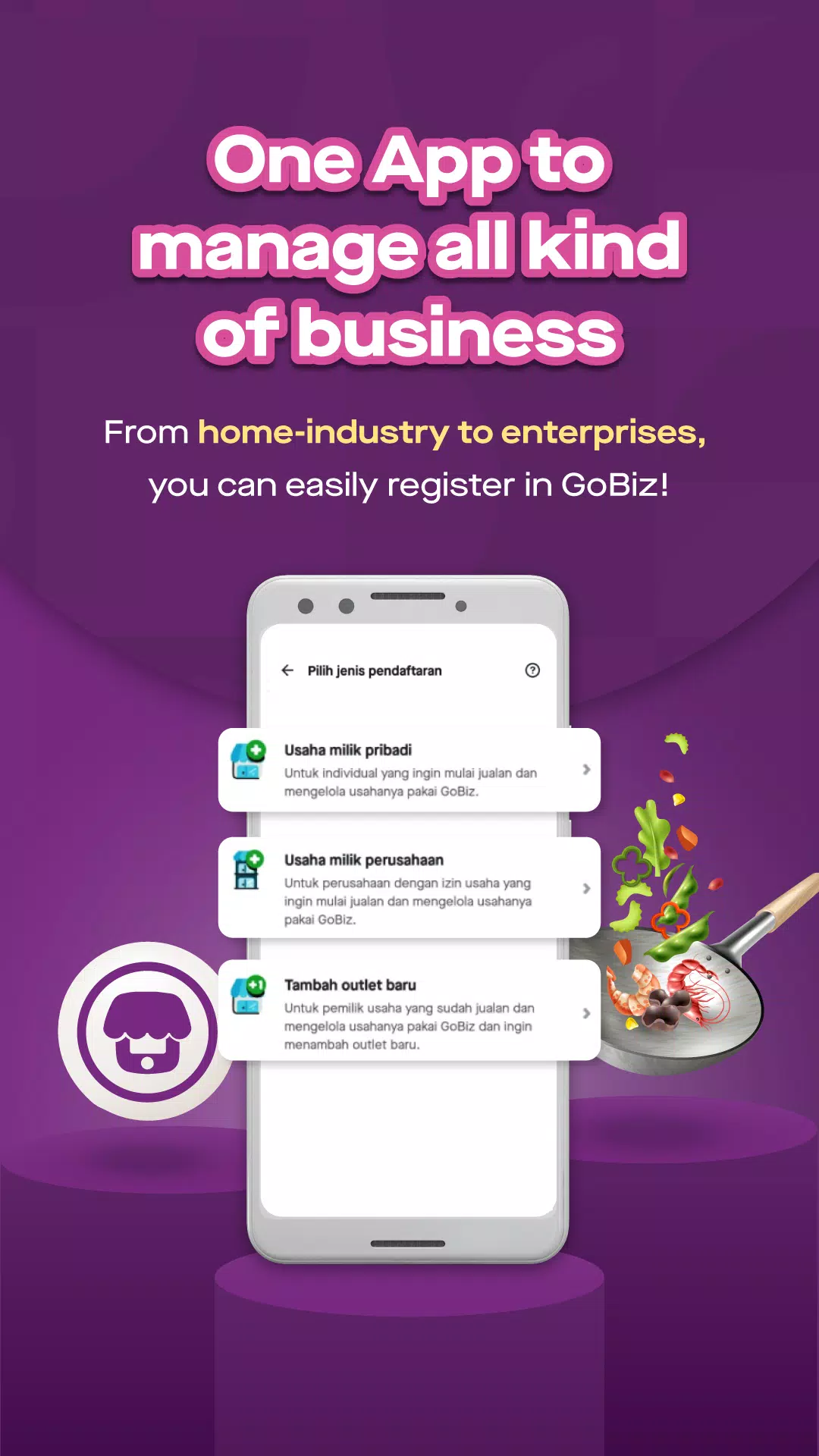 GoBiz - GoFood Merchant App Capture d'écran 1