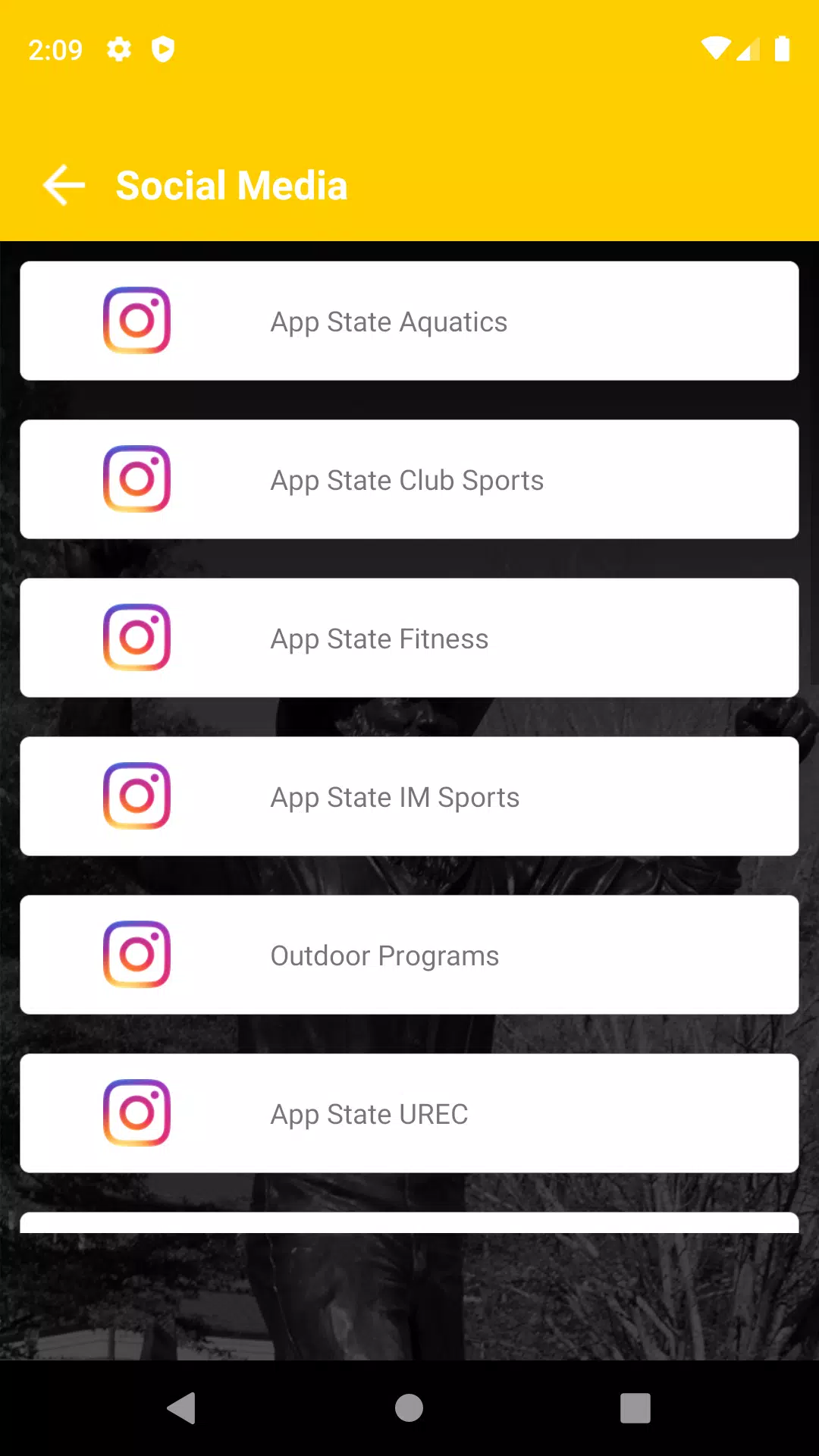 App State UREC স্ক্রিনশট 3