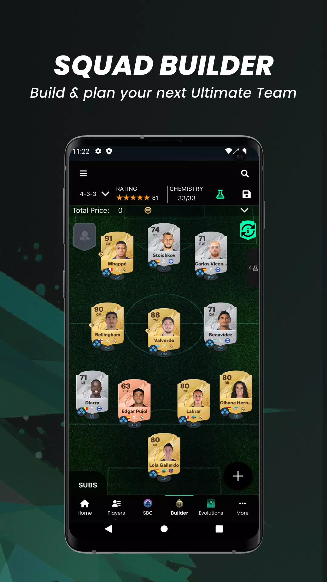 FUTBIN 24 Database & Draft應用截圖第3張