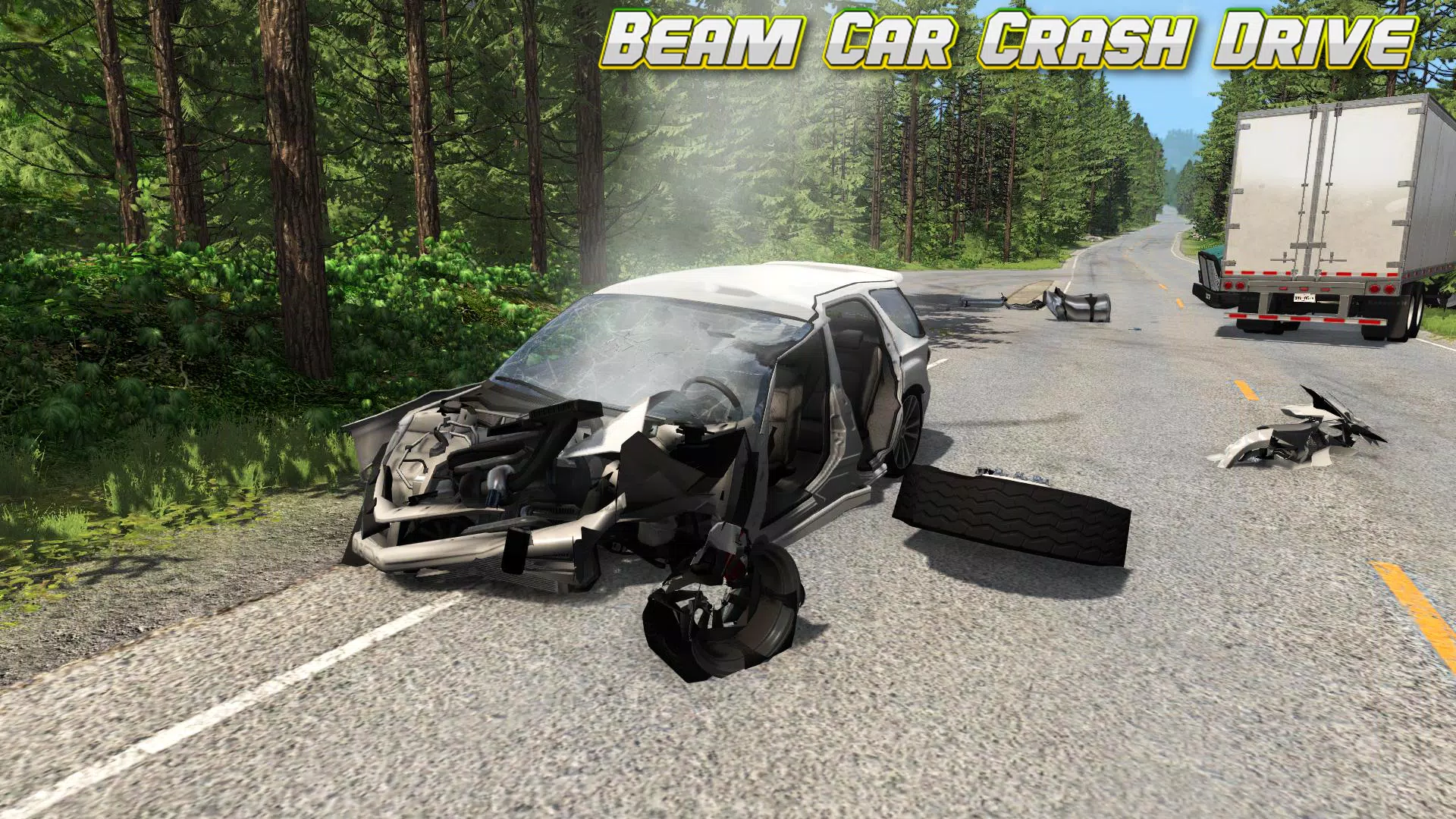 Beam Drive Car Crash Simulator Captura de tela 3