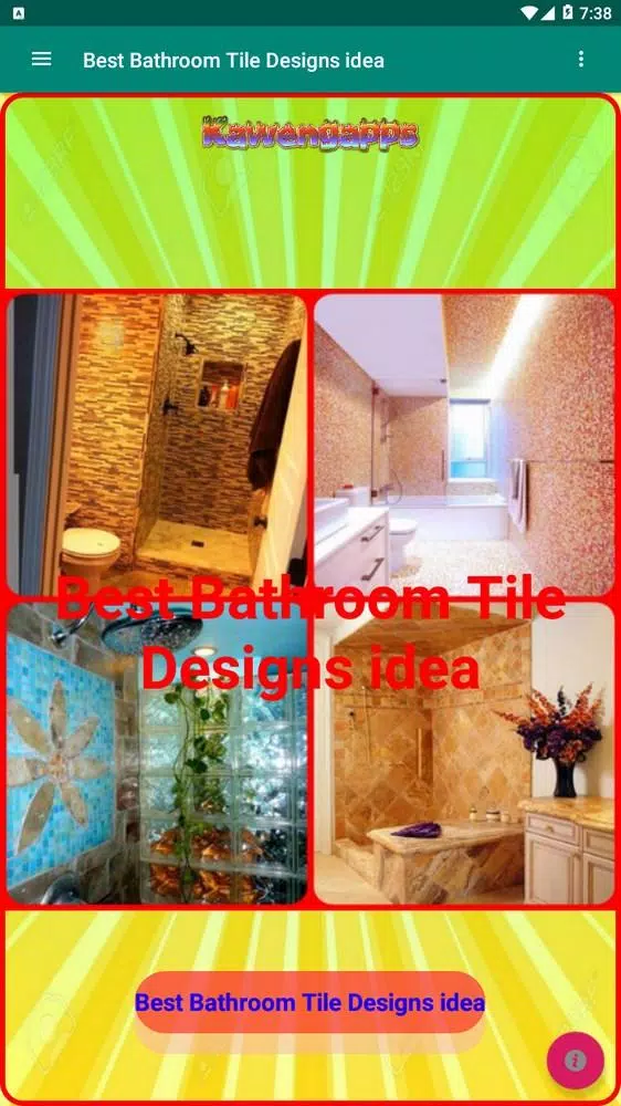 Best Bathroom Tile Designs ide Zrzut ekranu 0