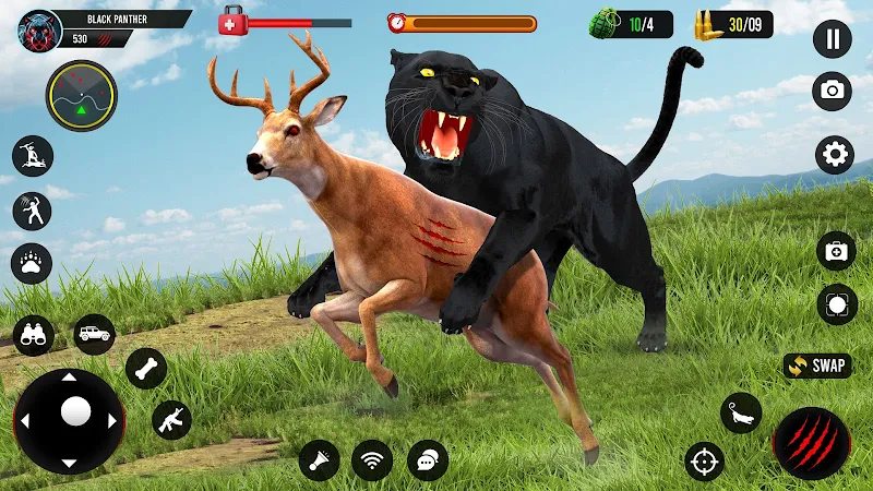 Black Panther Simulator Games Ảnh chụp màn hình 1