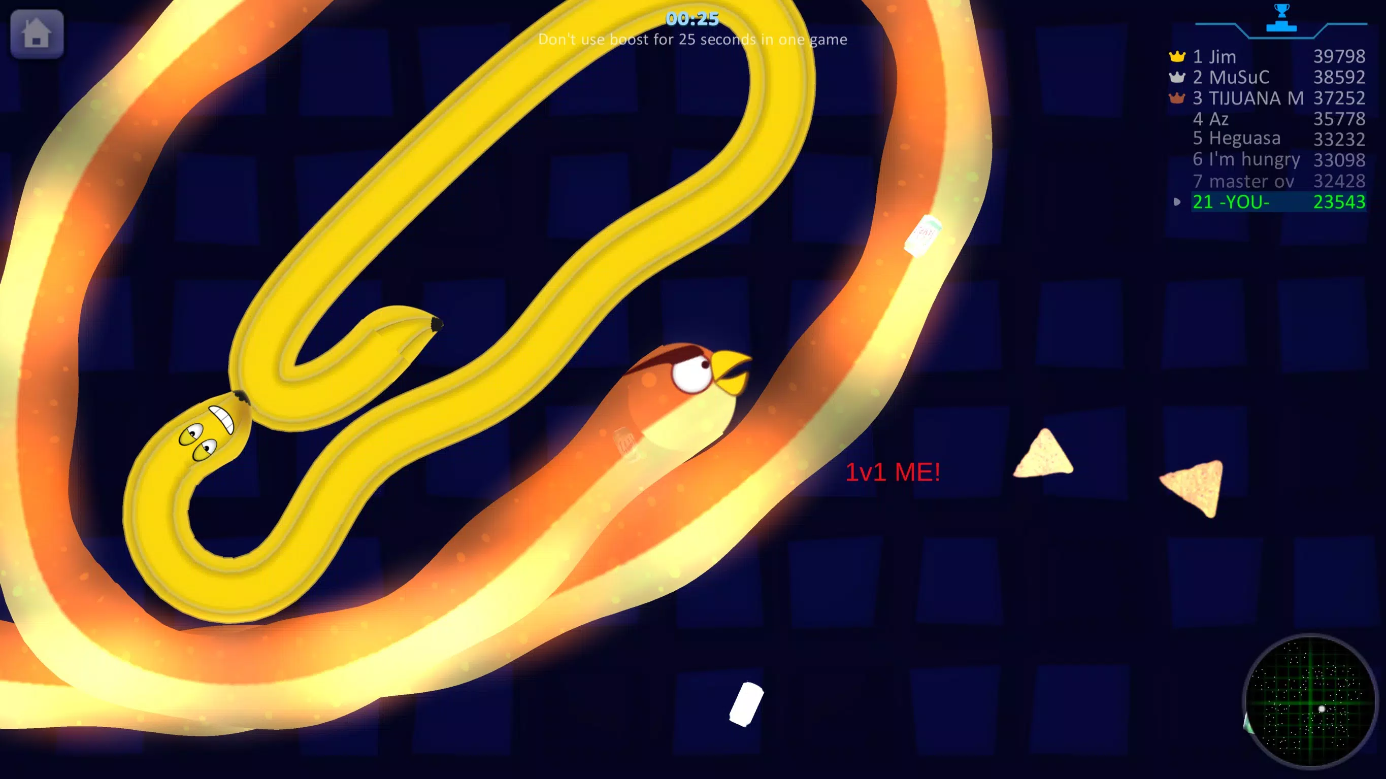 Snake Hunt: Worm io Games Zone Zrzut ekranu 3