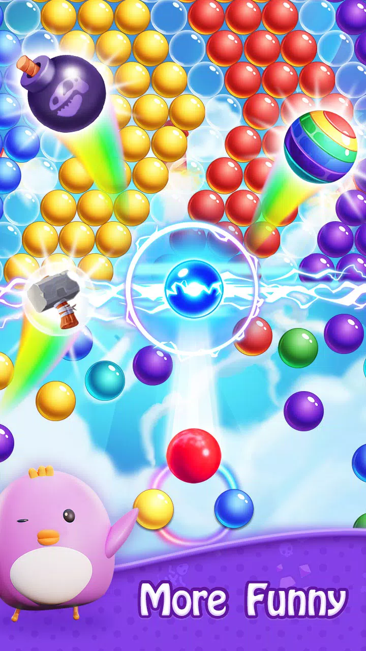 Bubble Shooter - Dino Match Zrzut ekranu 0