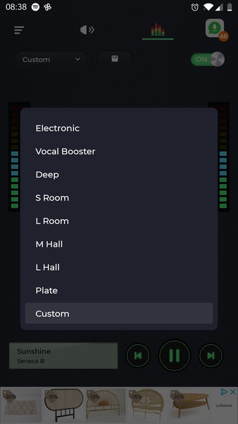 音量 アップ 拡声器音量ブースター イコライザ スクリーンショット 3