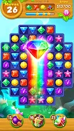 Jewels Track - Match 3 Puzzle Ảnh chụp màn hình 1