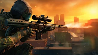 Sniper Shooter offline Game স্ক্রিনশট 1