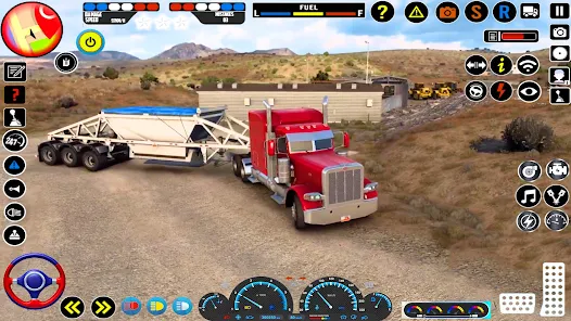 Schermata American Cargo Truck Games Sim 2