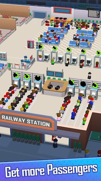 Railway Tycoon - Idle Game Mod スクリーンショット 3