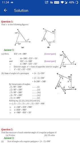 Class 8 Maths Solution NCERT Captura de tela 2