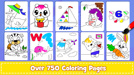 Coloring Games & Coloring Kids ဖန်သားပြင်ဓာတ်ပုံ 3