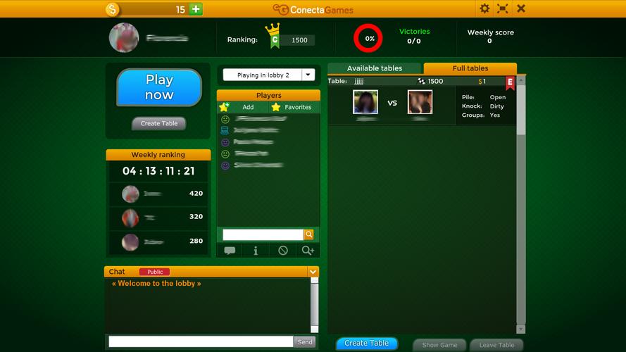 Buraco - Canasta Capture d'écran 0