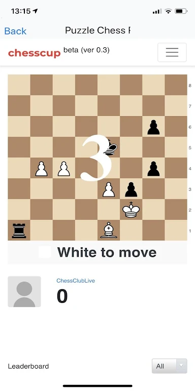 Puzzle Chess Rush Скриншот 0