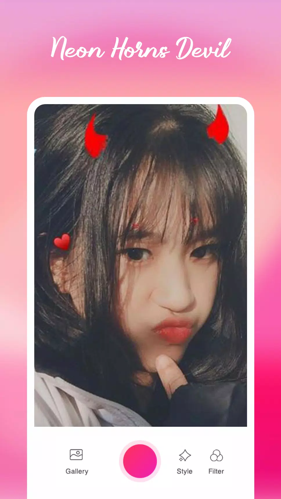 Neon Horns Devil Tangkapan skrin 1