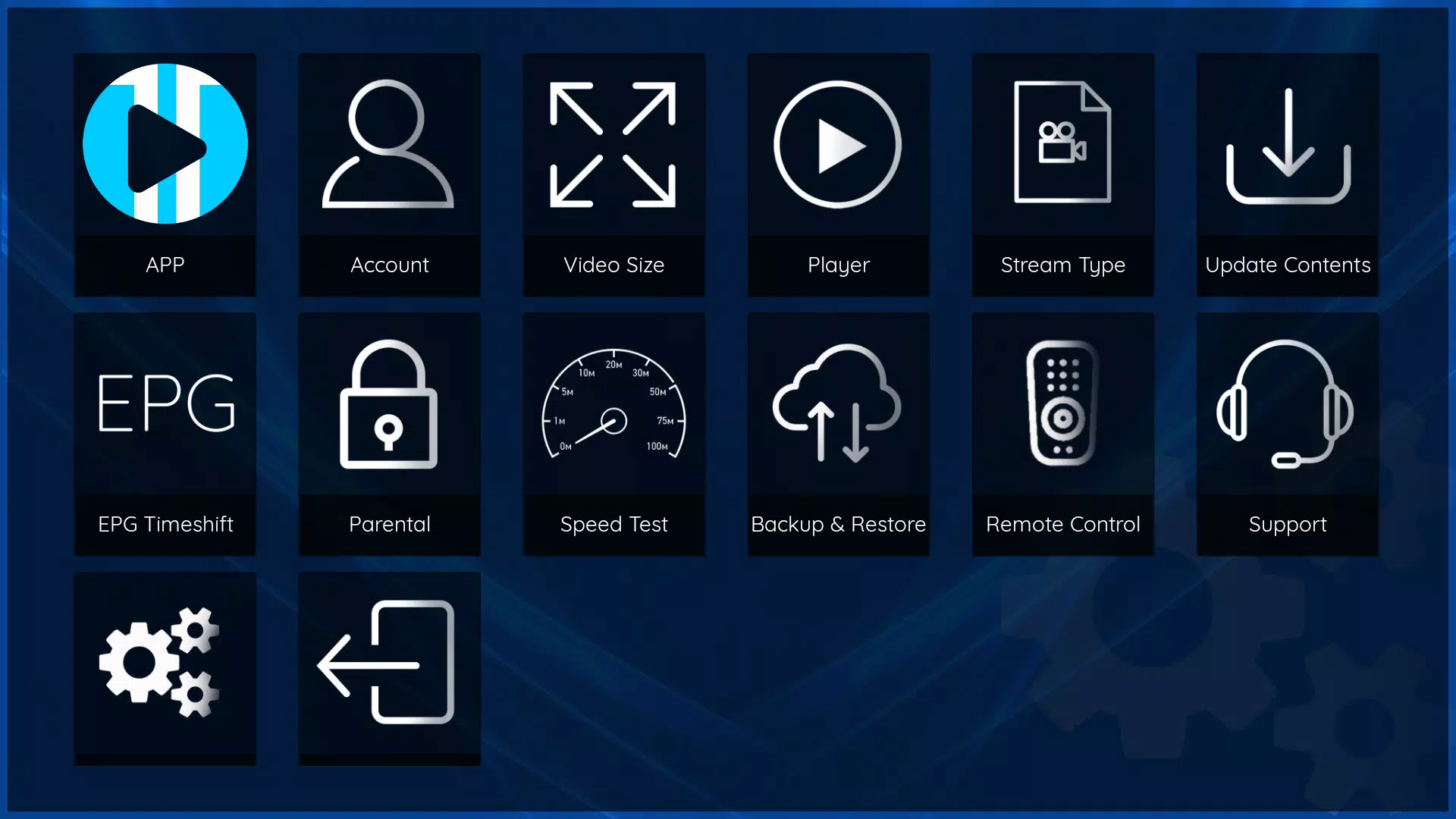 XCIPTV PLAYER Capture d'écran 1