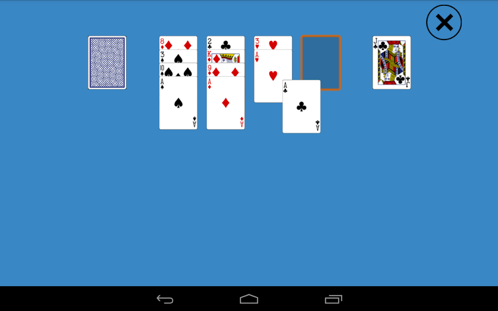 Classic Aces Up Solitaire Ảnh chụp màn hình 2