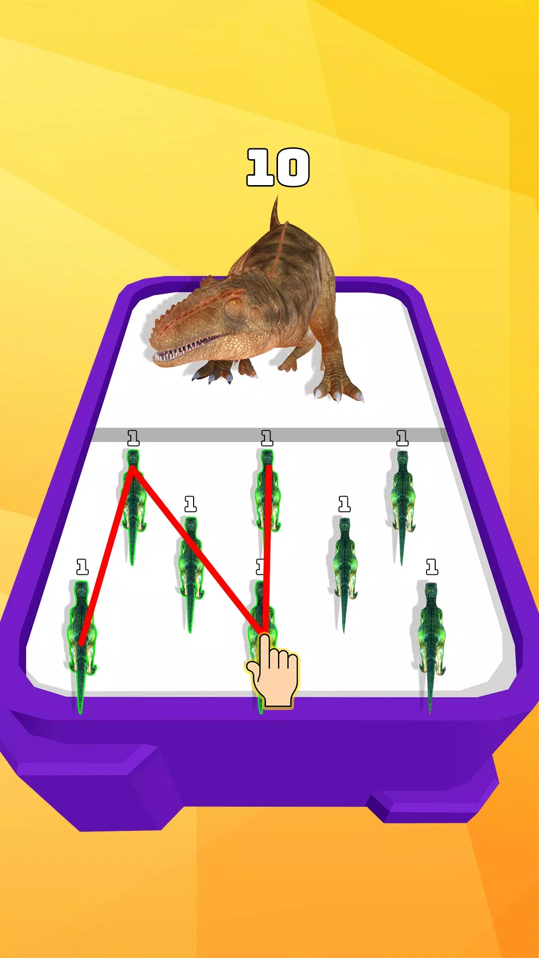 Merge Dinosaurs ဖန်သားပြင်ဓာတ်ပုံ 0