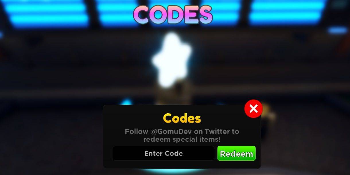 Image: Code Redemption Interface