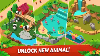 Zoo Tile - Match Puzzle Game स्क्रीनशॉट 1