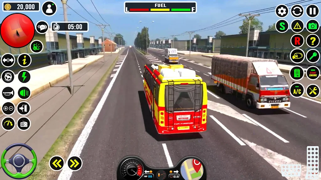 Coach Bus Driving 3D Bus Game Zrzut ekranu 1