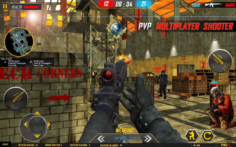 Cover Multiplayer Gun Games 3D Screenshot 2