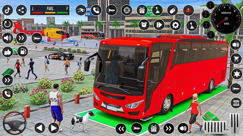 City Passenger Coach Bus Drive Screenshot 0