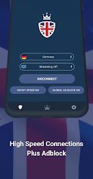 VPN UK: Fast VPN with Adblock 스크린샷 3