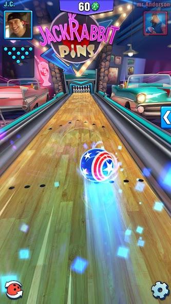 Bowling Crew — 3D bowling game Mod स्क्रीनशॉट 3