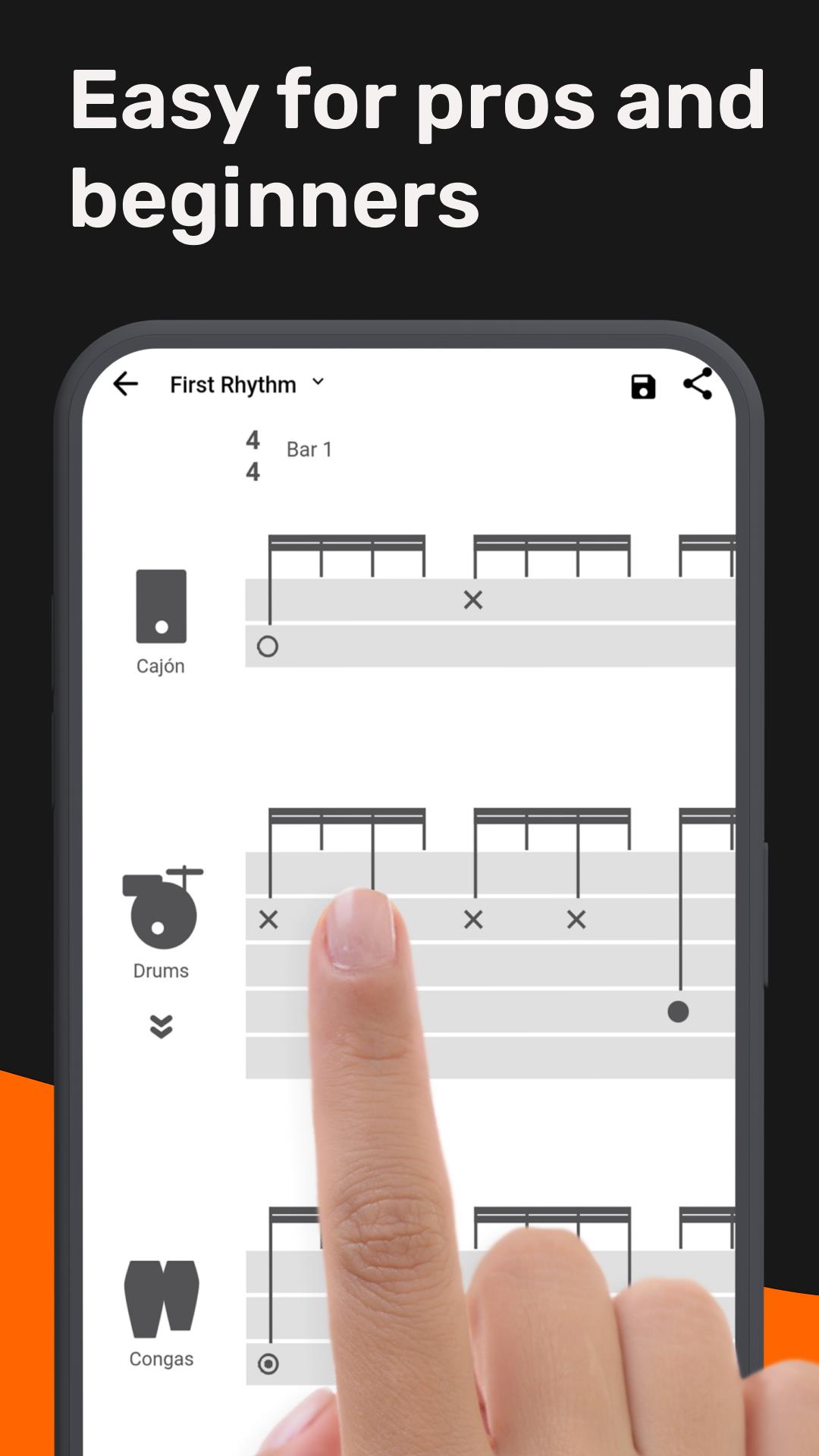 Drumap. The World of Rhythm ภาพหน้าจอ 2