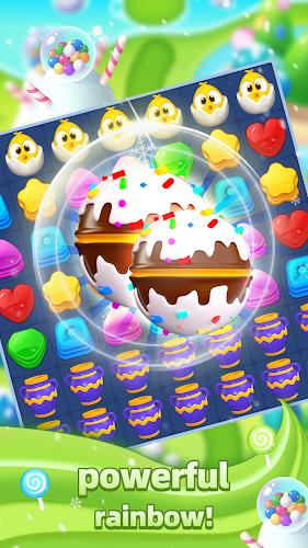 Sweet Candy Cat Puzzle Game Captura de pantalla 0