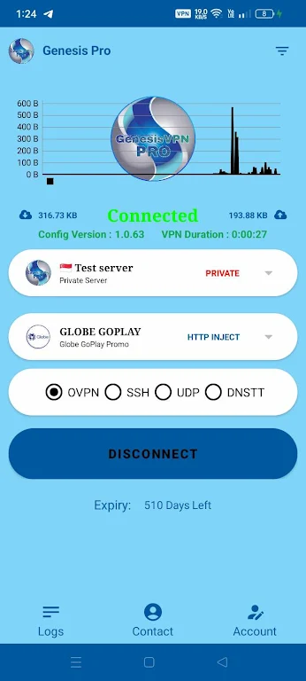 Genesis VPN Pro Screenshot 2