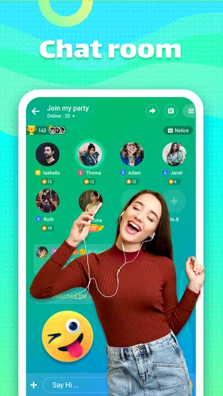 Ola Party: трансл. и тусовка Скриншот 3