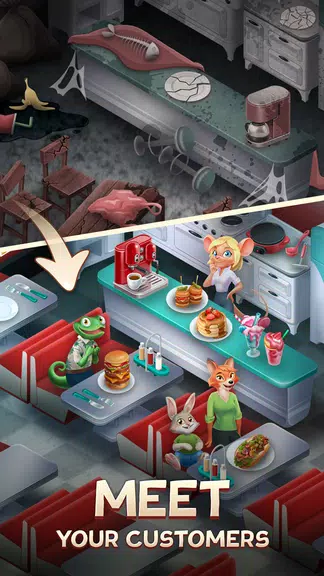 Merge Inn - Cafe Merge Game Tangkapan skrin 2
