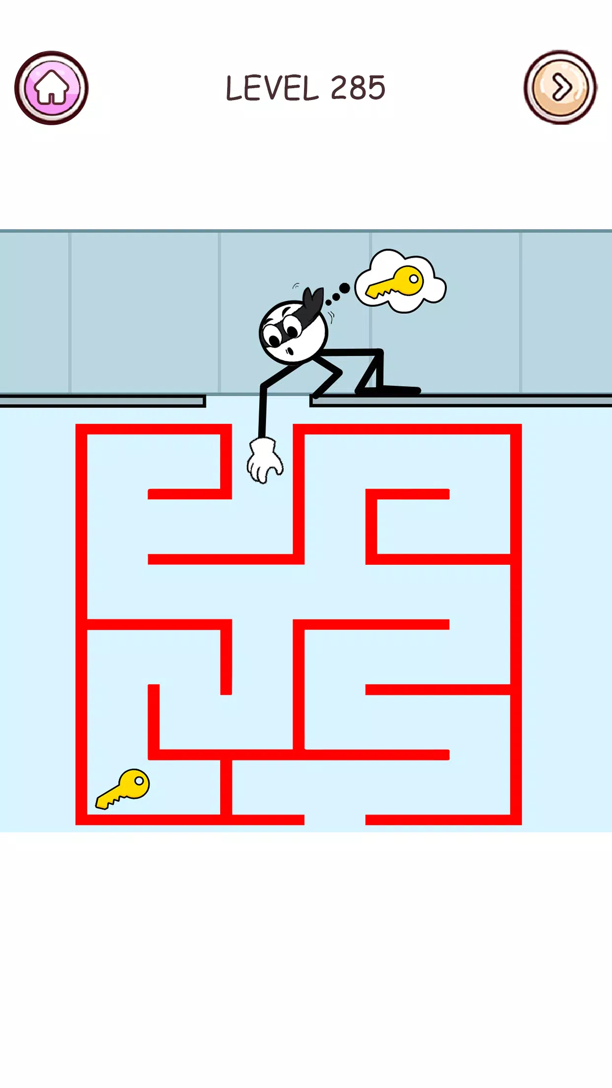 Stick Robber: Brain Puzzle Captura de tela 2