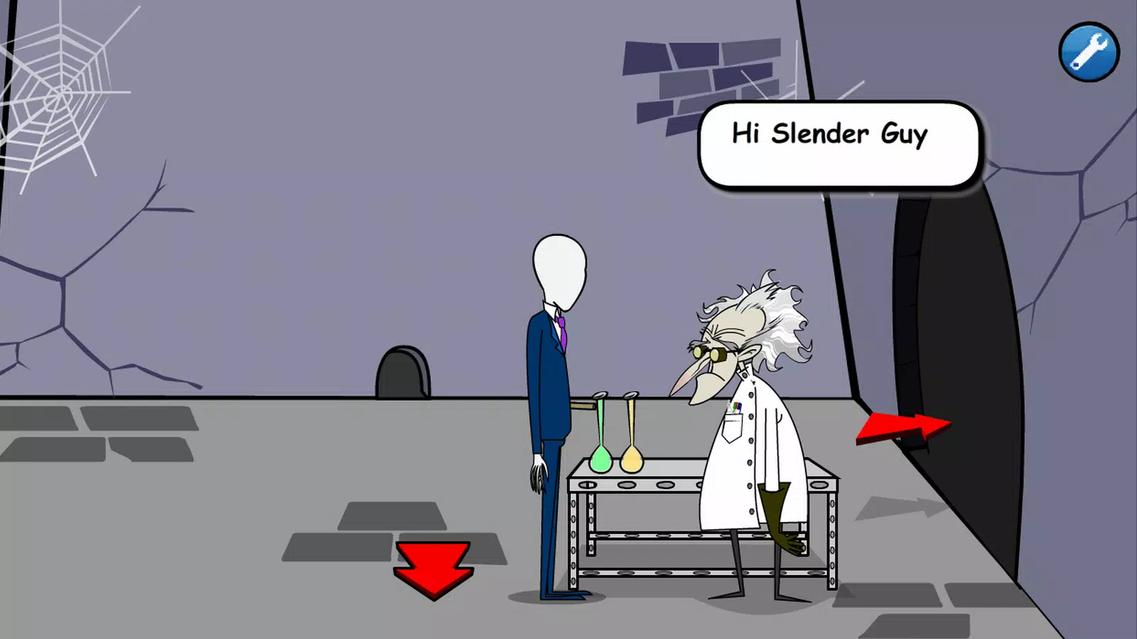 Slender Guy Saw Trap Captura de pantalla 1