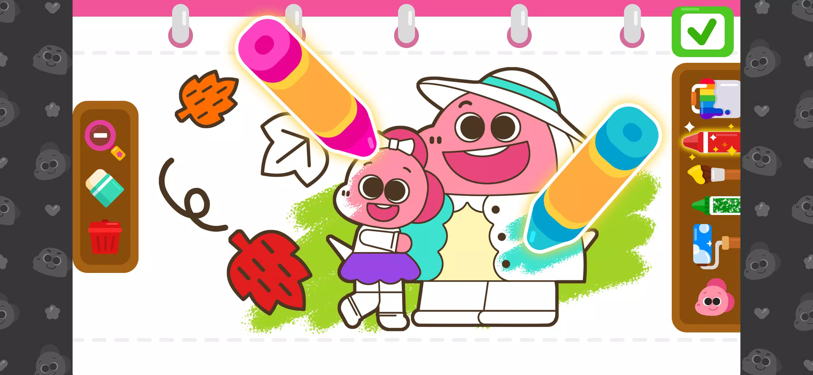 Cocobi Coloring & Games - Kids Captura de tela 3