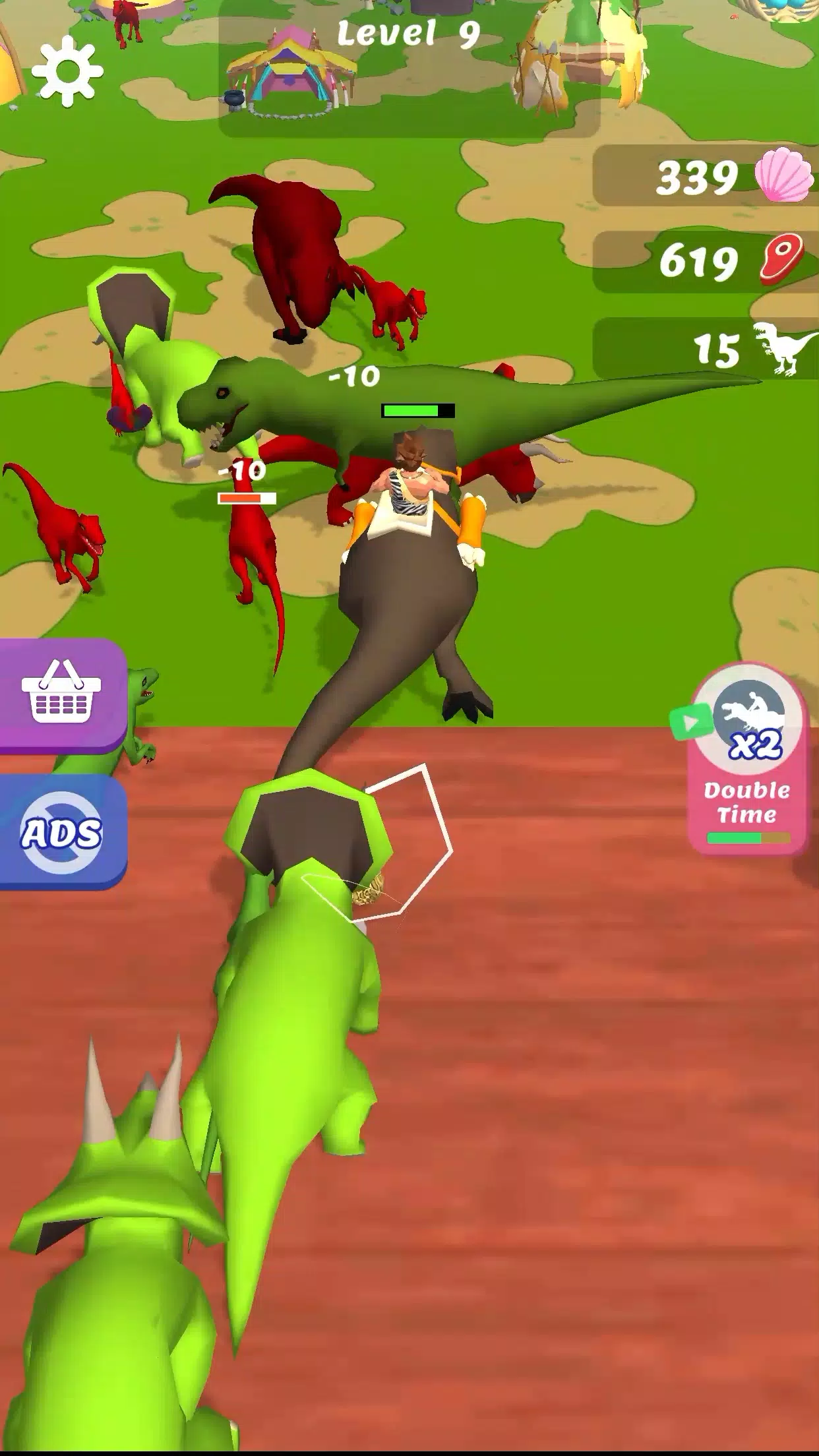 Dino Islands: Collect & Fight Screenshot 3