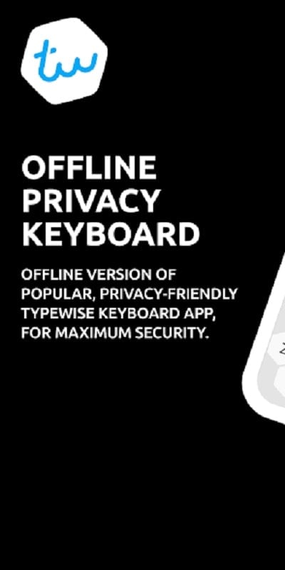 Typewise Offline Keyboard Tangkapan skrin 0