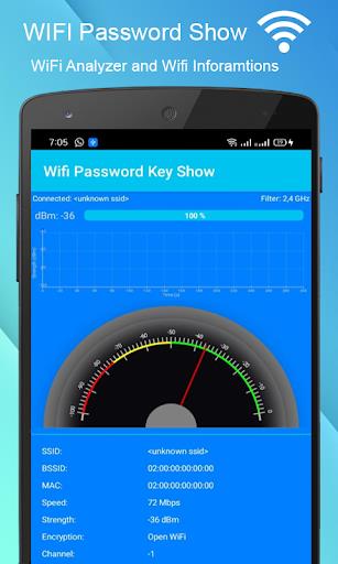 WiFi Password Show Analyzer Captura de tela 2