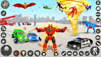 Robot Game Mobil pmk Car Games Скриншот 0