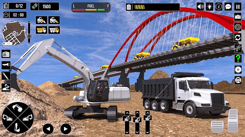 Construction Game: Truck Games Schermafbeelding 0