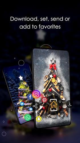 Christmas Wallpapers 4K ภาพหน้าจอ 2