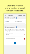 SMS Forwarder Captura de pantalla 1