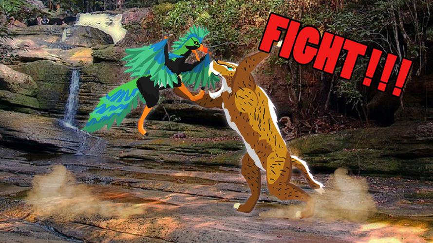 T-Rex Fights Ice Age Beasts Captura de tela 2